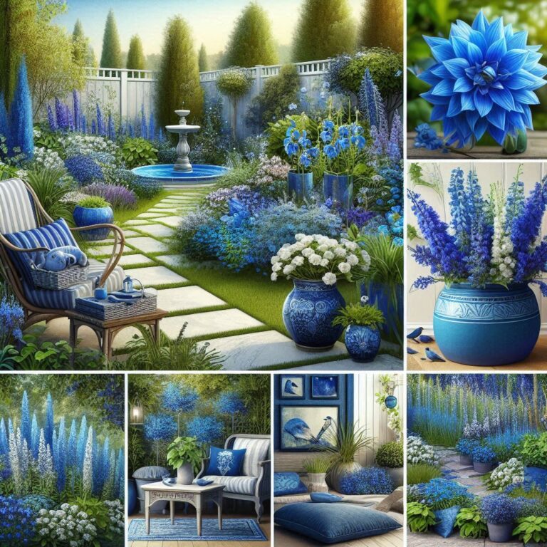 plant Creating a Blue Garden